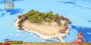 Lewd Island - ive rescued Bella but forgot to cover her Brea