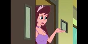 Princess CLARA BLOWJOB - cartoon bj Drawn Together, oral sex for a pizza - sucking dick for money