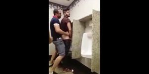 Fucking at the urinal