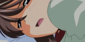 Hentai doll pussy licked and fucked in close-up