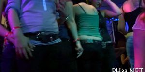Tons of group sex on the dance floor - video 16