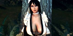 Teenie bride fucked in the woods by player