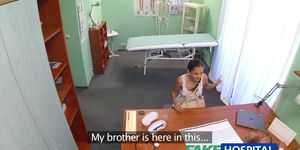 FAKE HOSPITAL - Russian chick gives doctor a sexual favour