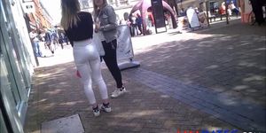 SKIN TIGHT WHITE JEANS TEEN