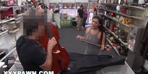 XXX PAWN - Brazilian Cello Player Veronica Lemos Sells Her Body At A Pawn Shop (Sean Lawless)