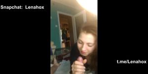 Flexible Teen Gf Fucked While Scrolling Instagram - Sn?pch?t: Lenahox