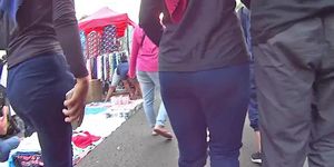 Pantat Bulat dan Montok Dedek Hijab bikin Tegang