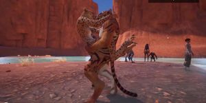 Furry Cheetah Anal Orgy - Wild Life Animation