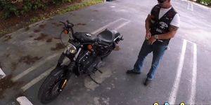 Biker goes gay for pay