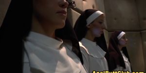 Fetish nuns insert object