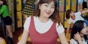 Don't Be Scared To Fap Along As Jihyo Shakes Her Titties For You Tonight