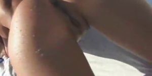 Lesbian Pussy licking at the beach HOTTT!!