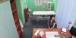 Doctor fucks teen patient after back massage