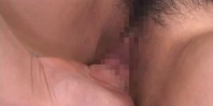 Lustful asian schoolgirl gets slurping cunt fingered - video 1