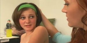 mature and young lesbians - video 1