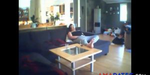 Home Cam Masturbating