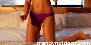 Mandy Kay bends over and shakes her big booty