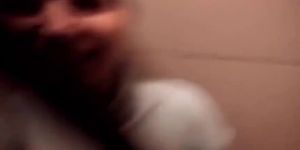 Crazy Public Blowjob In Mall Bathroom