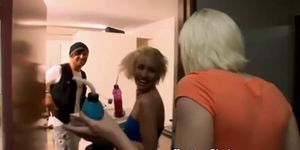 Naughty young orgy with hot skanky students
