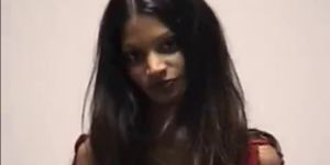 Busty Indian bitch getting creampie - video 1
