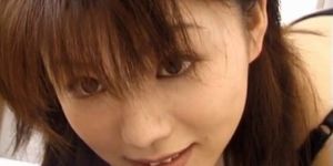 ALL JAPANESE PASS - Akane Kuramochi sucks boner