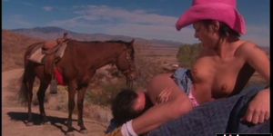 Jezebelle Bond gets pounded on a ranch