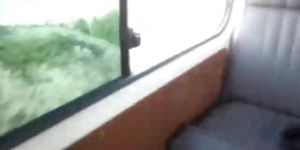 Sex Public Transport tania nava es filmada en una combi de pasaje