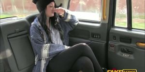 Hard sex action with a very Slutty Alessa in the cab