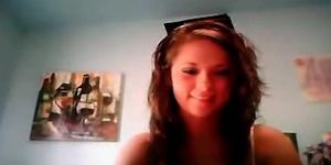 Webcam Curly brunette