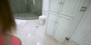 MOFOS - Sneaky Bathroom Sex (Alison Rey, Alex Legend)
