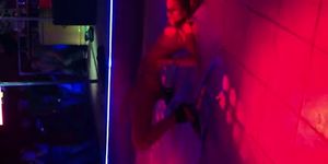 Masturbation Show in Czech Republique