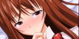Hentai girl gets wet twat fingered - video 2