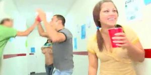 College students playing erotic games - video 6