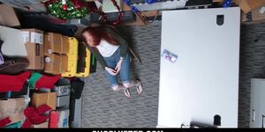 Shoplyfter - Red Headed Slut Offers Pussy For Stealing