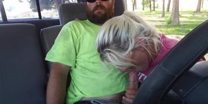 Sukie Rae gives a blowjob while driving part 2