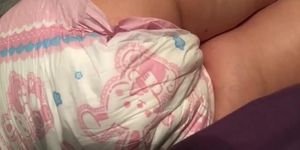 Ripping monster farts inside my diapey