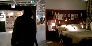 in IKEA - Payt for a Hike with a Girl Shopping
