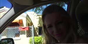 Small blonde Staci gets fucked by dude (Staci Carr)