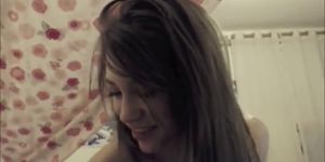Amazing girl suck big dick on webcam more- jeicycams-com