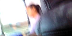 Flash Teen on Bus