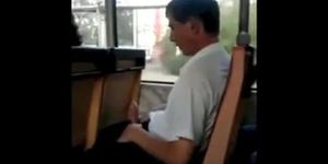 caught jerking off in the bus