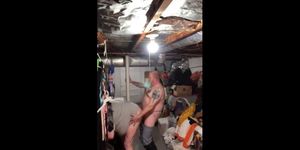 Quick fuck with my neighbour in my garage