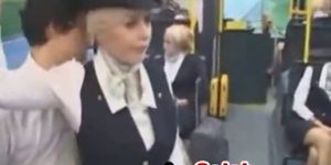 Swedish Stewardess Groped In Japanese Bus swedish