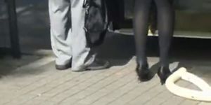 Asian lady is tall and gets public sex part2