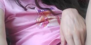 Waifu Otaku Anime Girl Face Mask Socks Exhibitionist Giggling ...