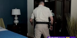 Officer goes bareback on busted young dealer