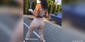 Thick ass girls with fat booty Twerking