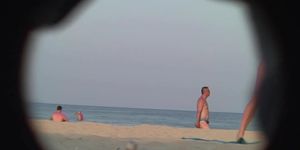 Milfs Nude Beach voyeur HD Video