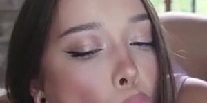 Perfect Blowjob with beautiful eyes