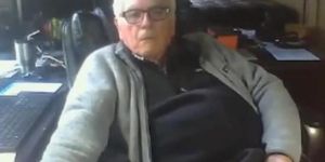 grandpa jerking off